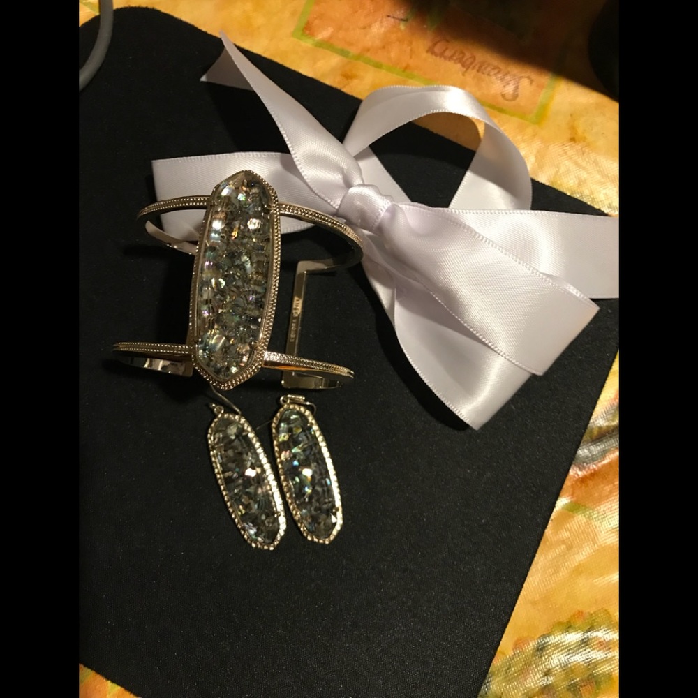 Kendra Scott Earring & cuff set